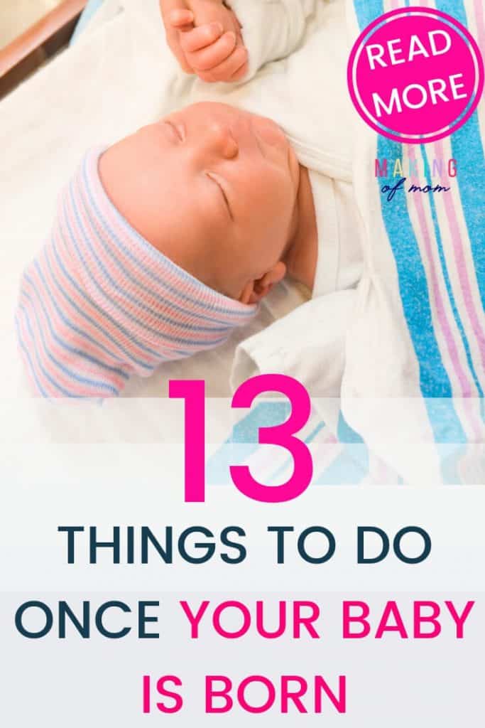 what to do after baby is born (1) Making of Mom