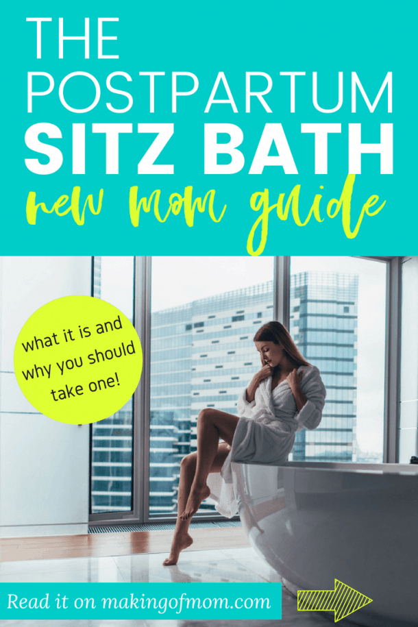 Postpartum Sitz Bath What Every New Mom Needs to Know Making of Mom