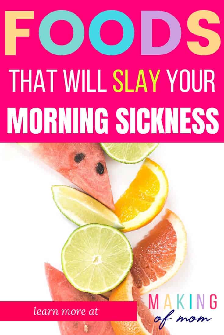 25+ Morning Sickness Remedies That Are Food (Found in MOST Pantries!) Making of Mom