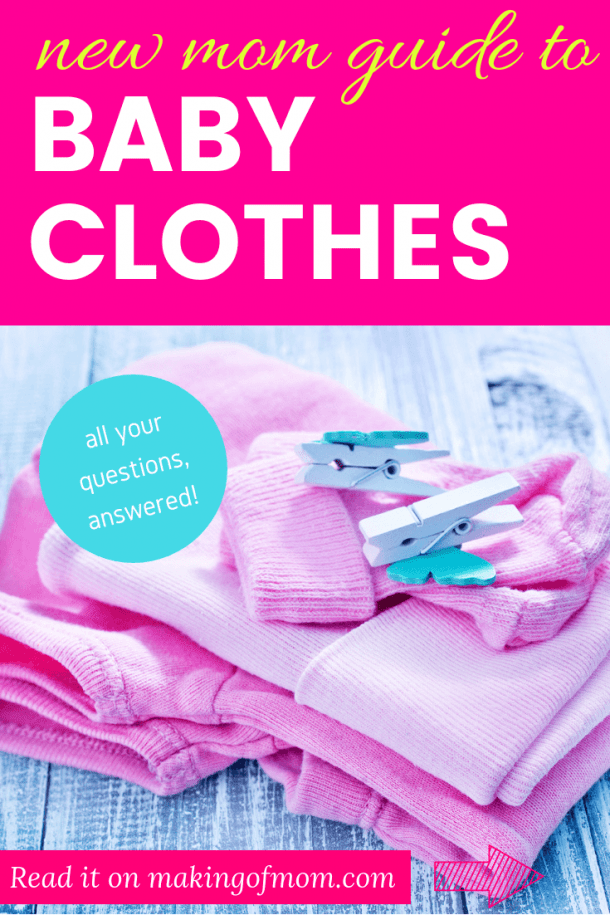 Baby Clothes Everything A First Time Mom Needs To Know Ultimate Guide