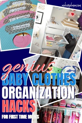 19 Brilliant Baby Clothes Organizer Ideas - Making of Mom