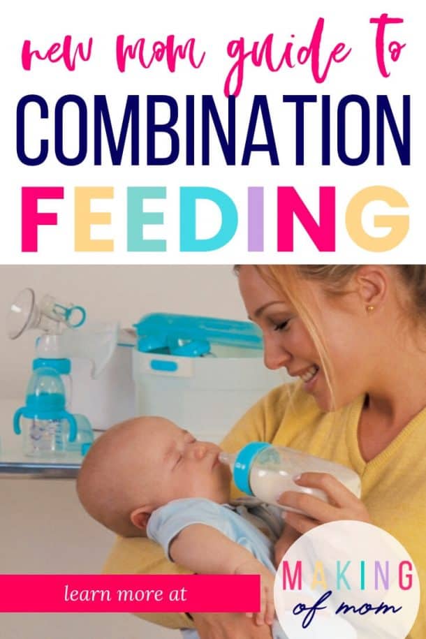 Combination Feeding Breast, Expressed & Formula
