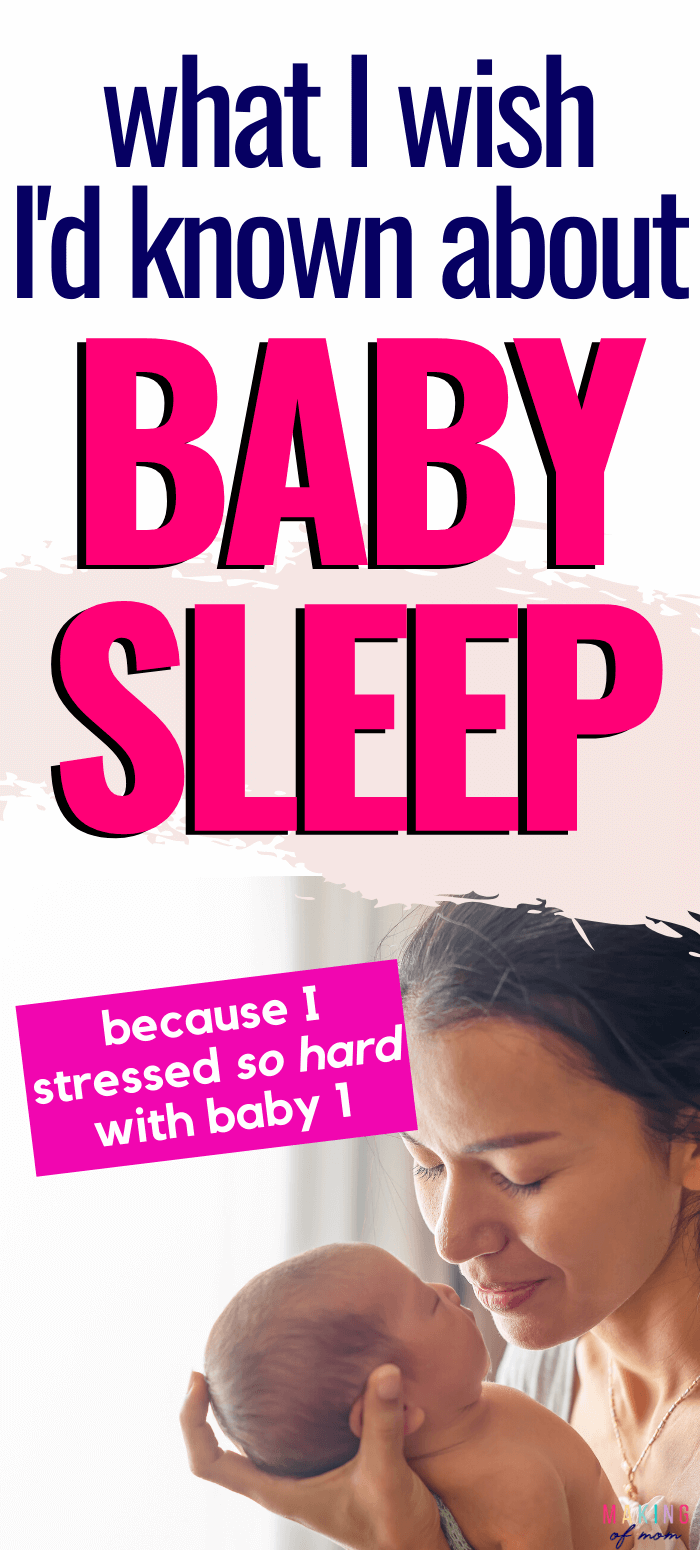 What I Wish I'd Known About Baby Sleep Making of Mom