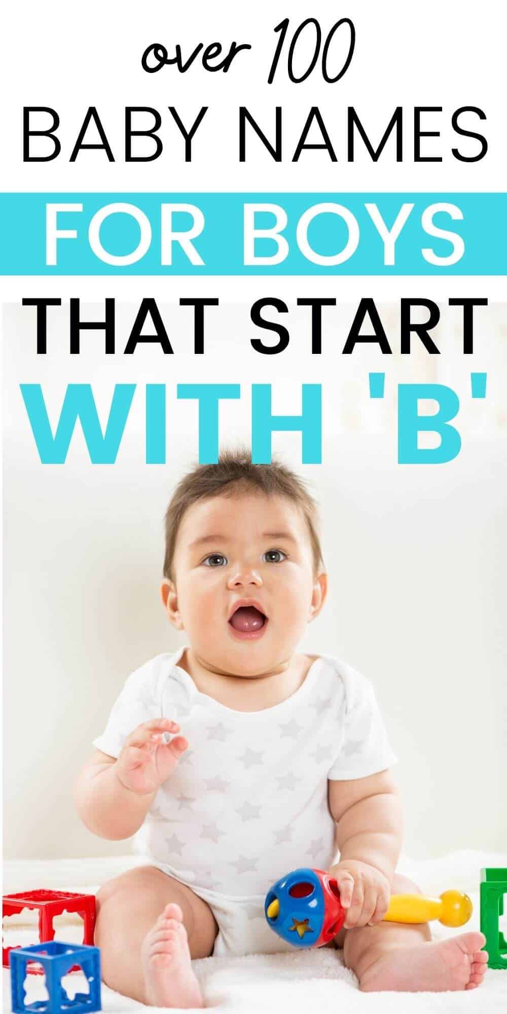 boy names that start with b (1) Making of Mom