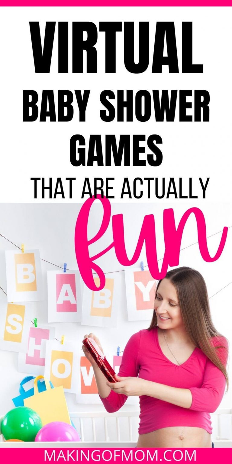19 Virtual Baby Shower Games (That Don't Suck) Making of Mom